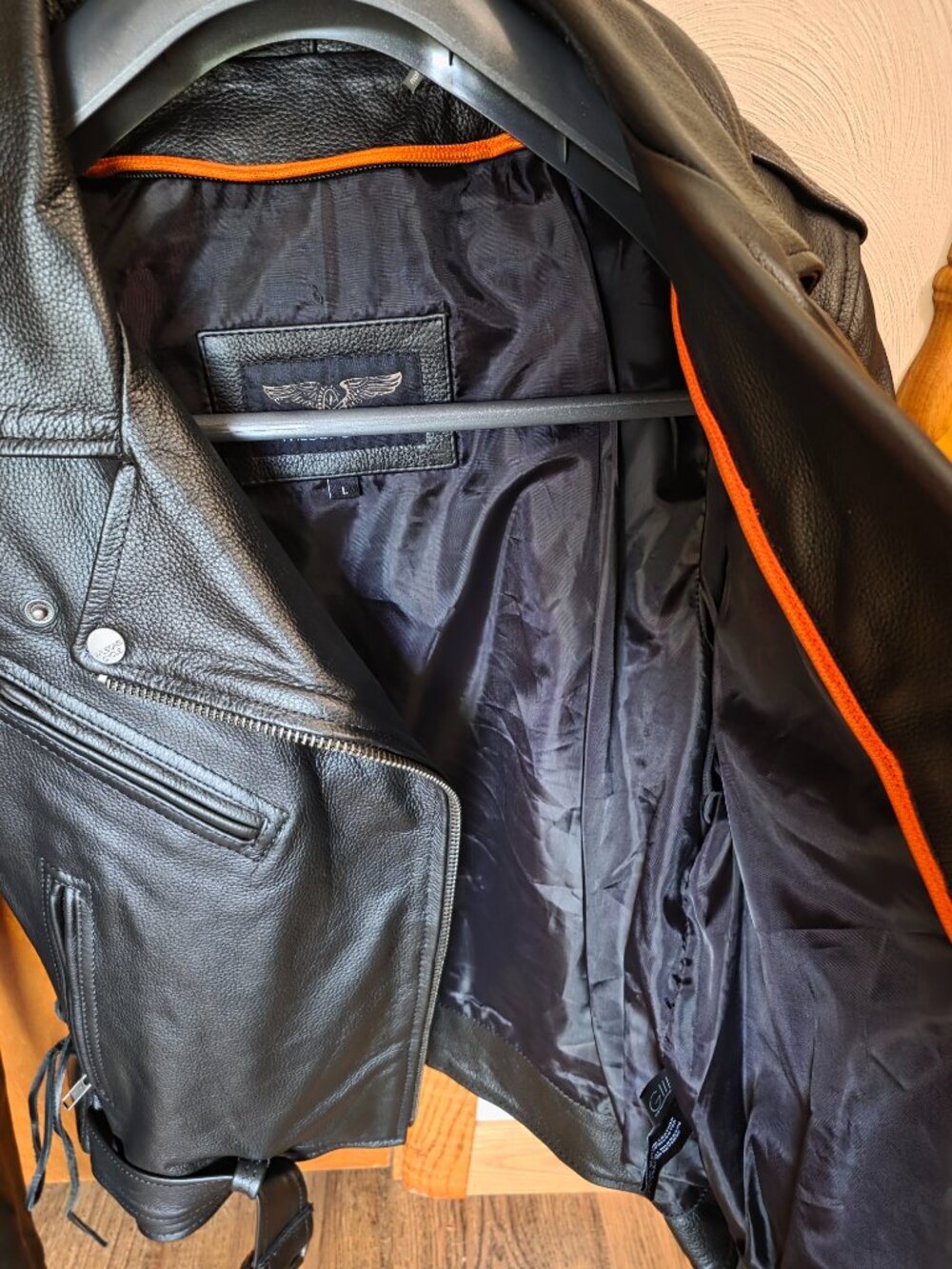 Leather Riding Jacket - Picture 7 of 9